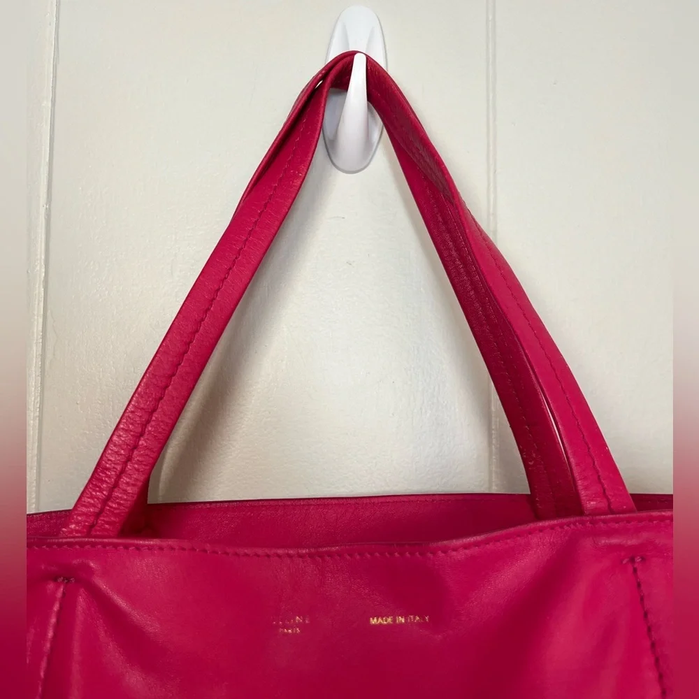 CELINE Horizontalkava Tote‎ Bag Pink Leather 100% authentic